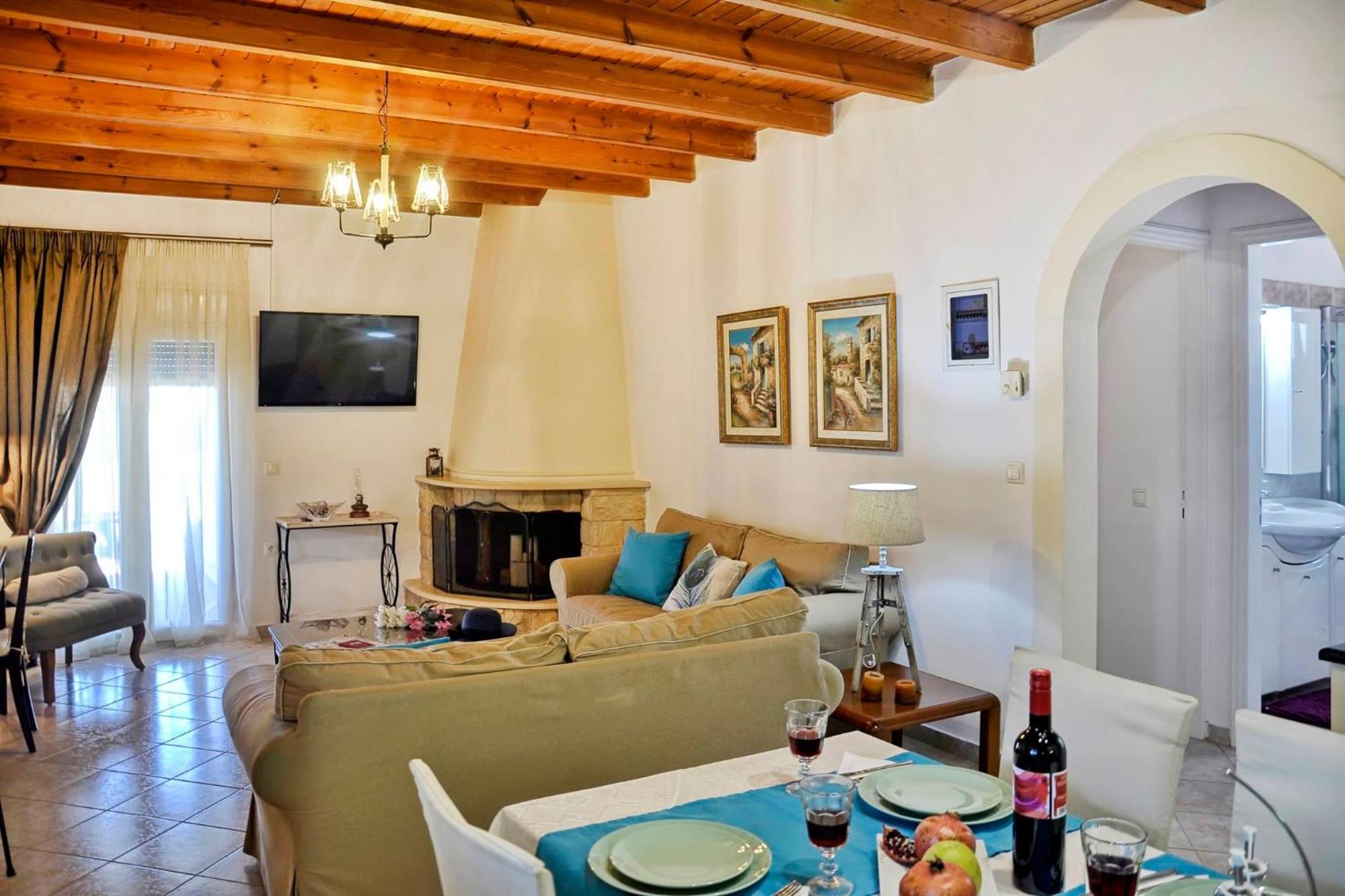 Almyra Beach House Corfu Almiros Beach Luaran gambar
