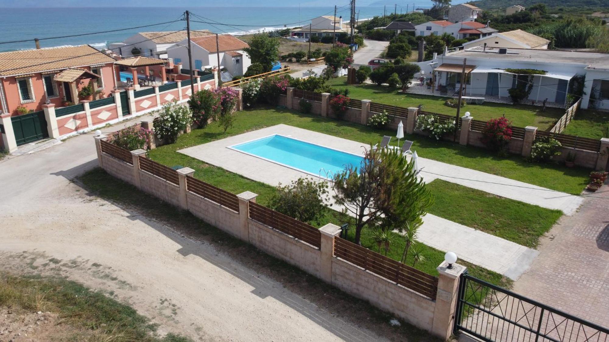 Almyra Beach House Corfu Almiros Beach Luaran gambar