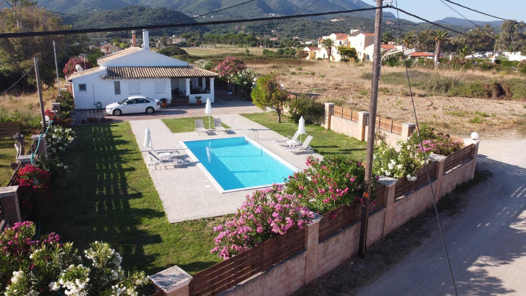 Almyra Beach House Corfu Almiros Beach Luaran gambar